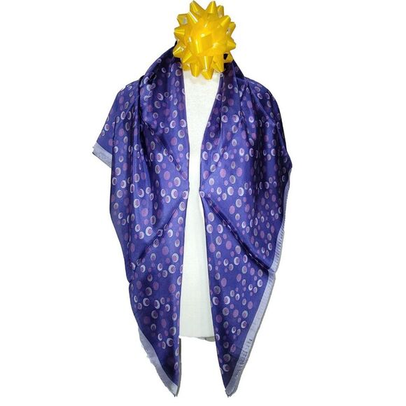 New Genuine 100% Mulberry Silk Scarf 38"x38" Large Square Shawl Wrap SADA0013 - Picture 6 of 6